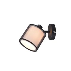 Σποτ Trio Lighting Burton 811400132 Μαύρο - Λευκό