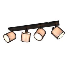 Σποτ Trio Lighting Burton 811400432 Μαύρο - Λευκό