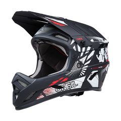 Κράνος Oneal MTB Backflip Boom μαύρο/άσπρο 