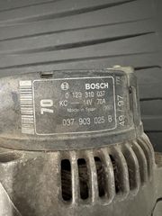 ΔΥΝΑΜΟ VW POLO , AUDI A3 037903025B BOSCH 0123310037 ,14V,70A ! ACHILLEAS PARTS-thumb-2