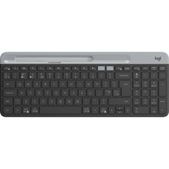 LOGITECH K580 Slim Multi-Device Wireless Keyboard GRAPHITE NORDIC / Computers-thumb-2