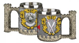 Ποτήρι Διακοσμητικό Tole10 Templar Castle Resin Mug 39383