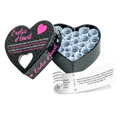 Tease & Please Erotic Heart Mini - Πολύχρωμο επιτραπέζιο παιχνίδι