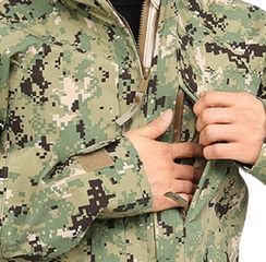  Καινουργιο SET US Navy DIGITAL Wet/Cold Weather NWU Type III Woodland Parka