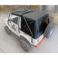 SUZUKI SAMURAI SOFT TOP - ΚΟΥΚΟΥΛΑ - ΜΑΥΡΟ ΧΡΩΜΑ ΦΙΜΕ ΤΖΑΜΙΑ RAPTOR4X4 ***ΛΑΔΑΣ4Χ4***