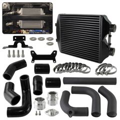 INTERCOOLER KIT Front Mounted Intercooler Kit For Seat Ibiza Mk4 Fabia VRS PD130 VW Polo GTI 02-08 Black