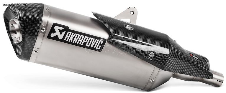 ΛΥΡΗΣ AKRAPOVIC ΤΕΛΙΚΟ ΕΞΑΤΜΙΣΗΣ (TITANIUM) HONDA FORZA 750 2021-2023, S-H7SO4-HRT