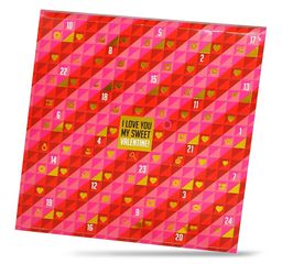 VALENTINE ADVENT CALENDAR (NL-DE-EN-FR-ES-IT-PL-RU-SE-NO)