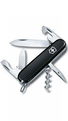 Ελβετικός σουγιάς Victorinox Spartan 91mm μαύρος με 12 λειτουργίες 1.3603.3