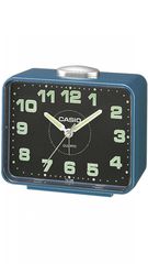 Επιτραπέζιο ρολόι Casio μπλε με μαύρο καντράν TQ-218-2EF