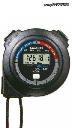 Casio χρονόμετρο μαύρο ψηφιακό HS-3V-1RET