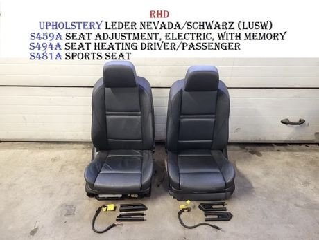 Καθίσματα Bucket BMW X5/X6 E70/E71 με μνήμες σε άριστη κατάσταση 