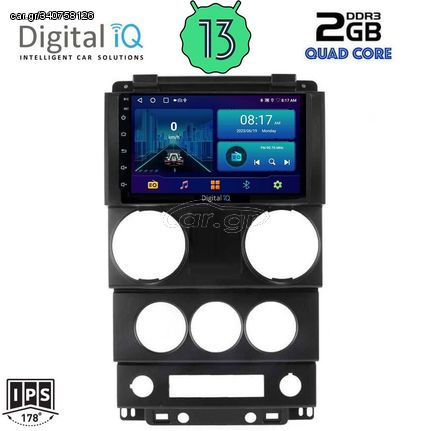 DIGITAL IQ BXB 1292_GPS (9inc) MULTIMEDIA TABLET OEM JEEP WRANGLER  mod. 2006-2011