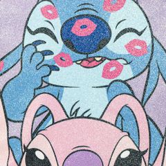 Disney Stitch casual backpack 23cm-thumb-2
