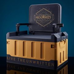 Numskull Official Hogwarts Legacy Bedroom Storage Box with folding chair / Fan Shop and Merchandise