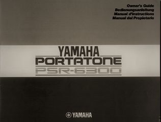 Αρμόνιο, Συνθεσάιζερ, Yamaha PSR 6300-thumb-8