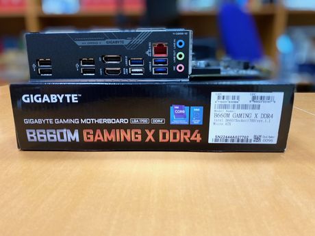   Gigabyte B660M GAMING X DDR4 motherboard Intel B660 LGA 1700 +Intel Core i7-13700  Επεξεργαστής 16 Πυρήνων για Socket 1700 σε Κουτί με Ψύκτρα καινουργιος