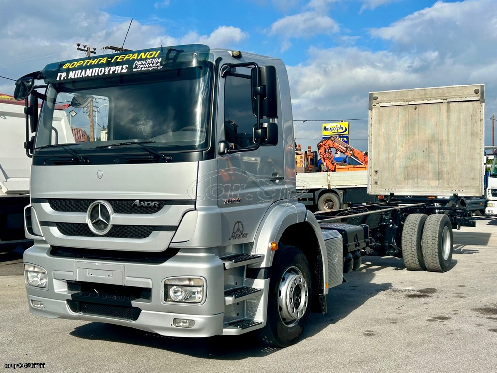 Ανατροπή + Γερανός Mercedes-Benz 2010 AXOR 1829L EURO 5