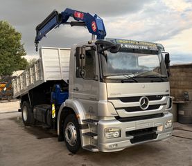 Ανατροπή + Γερανός Mercedes-Benz 2010 AXOR 1829L EURO 5