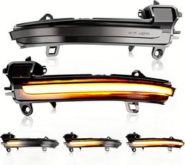 Carro Φλας Καθρέπτη Για Bmw 1 F20,F21,F22,F23 / 3 F30,F31,F32,F33,F36 / X1 E84 Dynamic Led Φιμέ 2 Τεμάχια / CA-011970