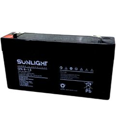 Μπαταρία Μολύβδου VRLA Sunlight 6V 1.3Ah SPA
