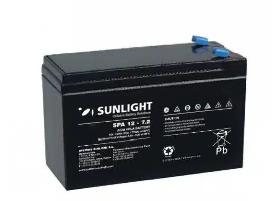 Μπαταρία VRLA 12V 7.2Ah SPA