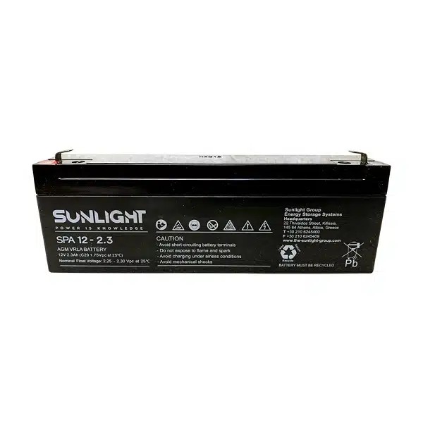 Μπαταρία VRLA 12V 2.3Ah SPA
