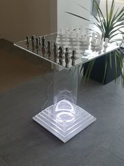 Μοναδικο Σκακι απο αυθεντικο Plexiglass