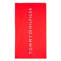 Tommy Hilfiger Unisex Πετσέτα Θαλάσσης Βαμβακερή Μεγάλη Με Logo