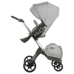 Stokke Xplory Γκρι + Κάθισμα Αυτοκινήτου Κόκκινο + Port Bebe Κόκκινο