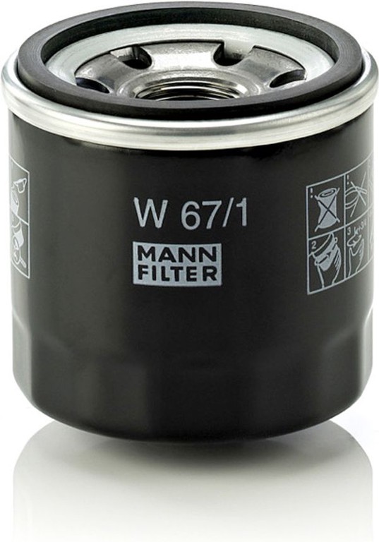 MANN-FILTER Φίλτρο Λαδιού - W 67/1