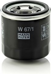 MANN-FILTER Φίλτρο Λαδιού - W 67/1