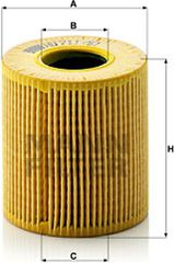 MANN-FILTER Φίλτρο Λαδιού - Hu 711/51 X