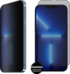 Idol 1991 Tempered Glass Iphone 13 Pro Max 6.7'' 9H 0.25mm Privacy Antispy Semi Curved Full Glue BLACK