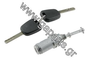 ΣΕΤ ΑΦΑΛΟΣ ΠΟΡΤΑΣ +2 ΚΛΕΙΔΙΑ CITROEN C2 2003-,C3 2002-/Z 2 / 9170-T5  9170T5