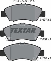 Textar Σετ τακάκια, Δισκόφρενα - 2169701