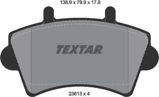 Textar Σετ τακάκια, Δισκόφρενα - 2361301