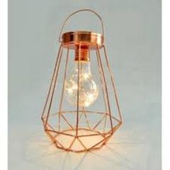 ΧΑΛΚΙΝΟ ΜΕΤΑΛΛΙΚΟ ΦΑΝΑΡΑΚΙ ΜΠΑΤΑΡΙΑΣ 17Χ12.5 CΜ