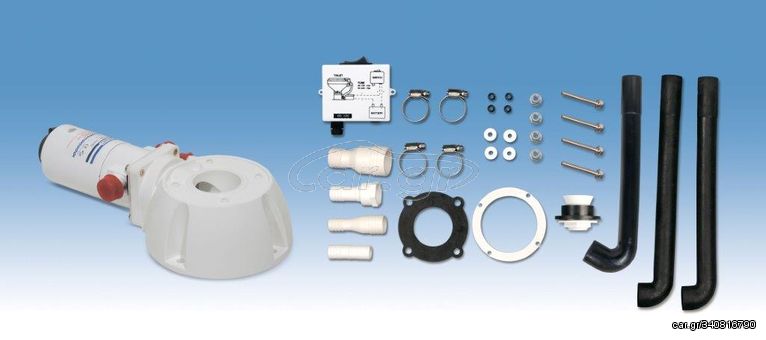 Deluxe Closed Toilet Electric Kit 12V TMC