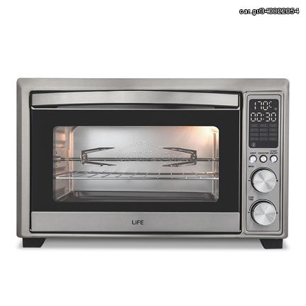 Life BIG OVEN 221-0374 Ηλεκτρικό Φουρνάκι 30lt Χωρίς Εστίες με Αέρα