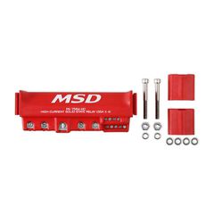 MSD High Current Solid State Relay 35AX4 red