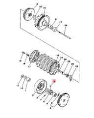 Πειράκι Κλωβού Καμπάνας Φυγοκεντρικού Yamaha Crypton-R (5ER) 1999-2002 936061022700