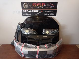 Volkswagen (vw)	Passat	2011-2015	Μετόπη - Μούρη κομπλέ (καπό Μαύρο, Φτερό δεξί Μαύρο, Προφυλακτήρας κομπλέ με προβολείς και Αισθητήρες Ασημί, 2 Φανάρια εμπρός, Μετόπη με  ψυγεία Νερού - A/C - Intercoo