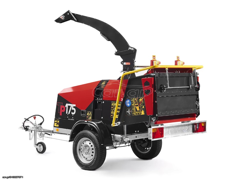 Κλαδοτεμαχιστές Linddana TP 2026 TP 176 MOBILE Βενζινη 38 ιππων 175mm Θρυμματιστης