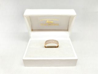 Δαχτυλίδι Σειρέ Μισόβερο Ροζ Χρυσός Κ14 με Ζιργκόν Α95316 ΤΙΜΗ 295 ΕΥΡΩ