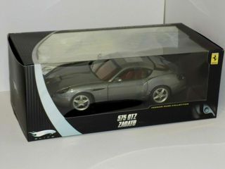 FERRARI 575 GTZ ZAGATO (ELITE) HOT WHEELS ΚΛΙΜΑΚΑ 1/18 ΣΥΛΛΕΚΤΙΚΟ:5000PCS P9915