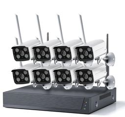 ΣΕΤ ΚΑΜΕΡΕΣ 8CH WIFI FULL HD Security Camera System