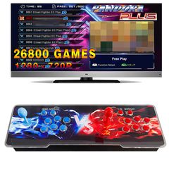  Pandora Box Joystick Arcade Game Machine 26800 in 1 Two Person Rocker Game