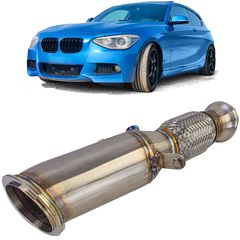 Downpipe Βελτίωσης  +20-30HP ΕΧΤΡΑ κατάλληλο για BMW F20 F21 N20 125i