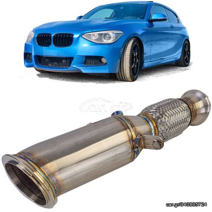 Downpipe Βελτίωσης  +20-30HP ΕΧΤΡΑ κατάλληλο για BMW F20 F21 N20 125i